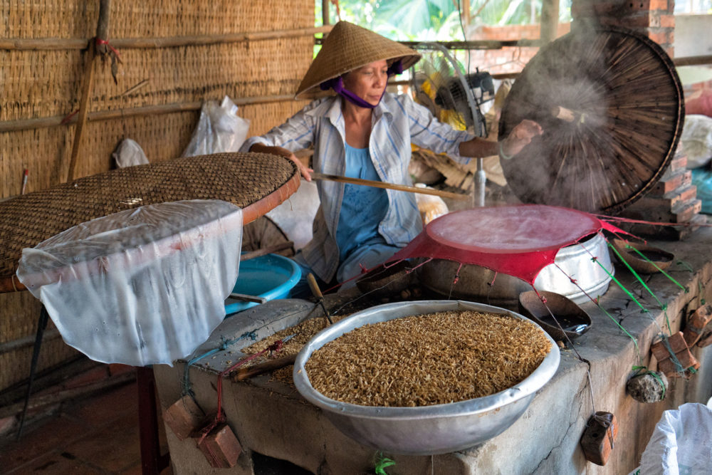 Rice Paper Maker, Tan Phong Island