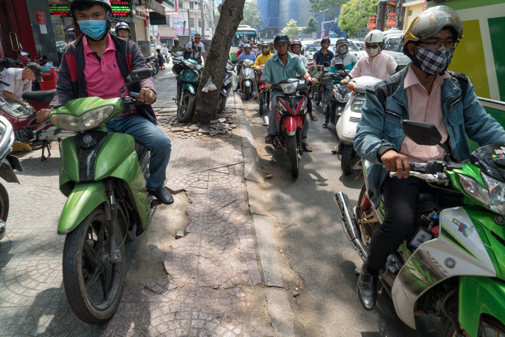 Sidewalk Scooters, Saigon