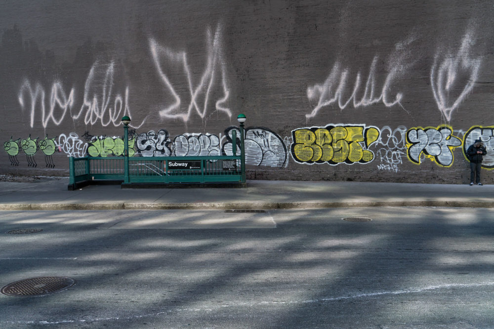 Shadows and Graffiti, Houston Street