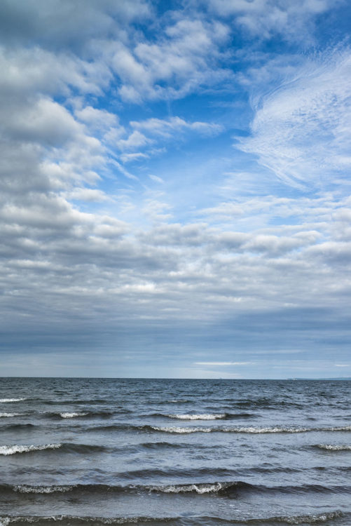 Waves and Clouds, Long Island Sound