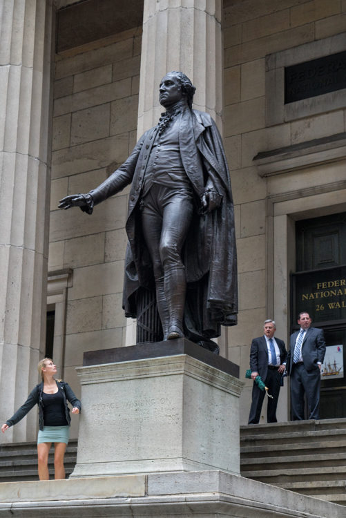 George Washington and Tourist