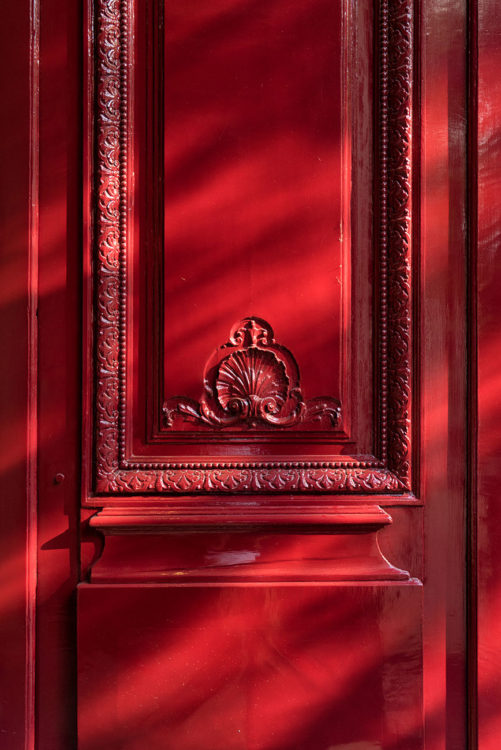 Red Door and Shadows, Paris