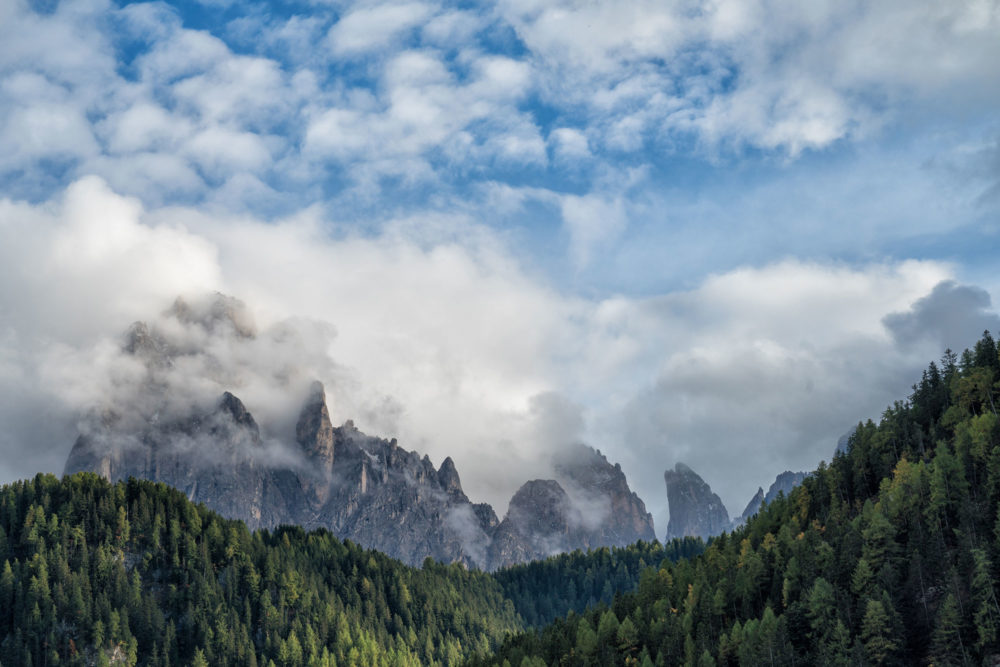 Dolomites in the Clouds