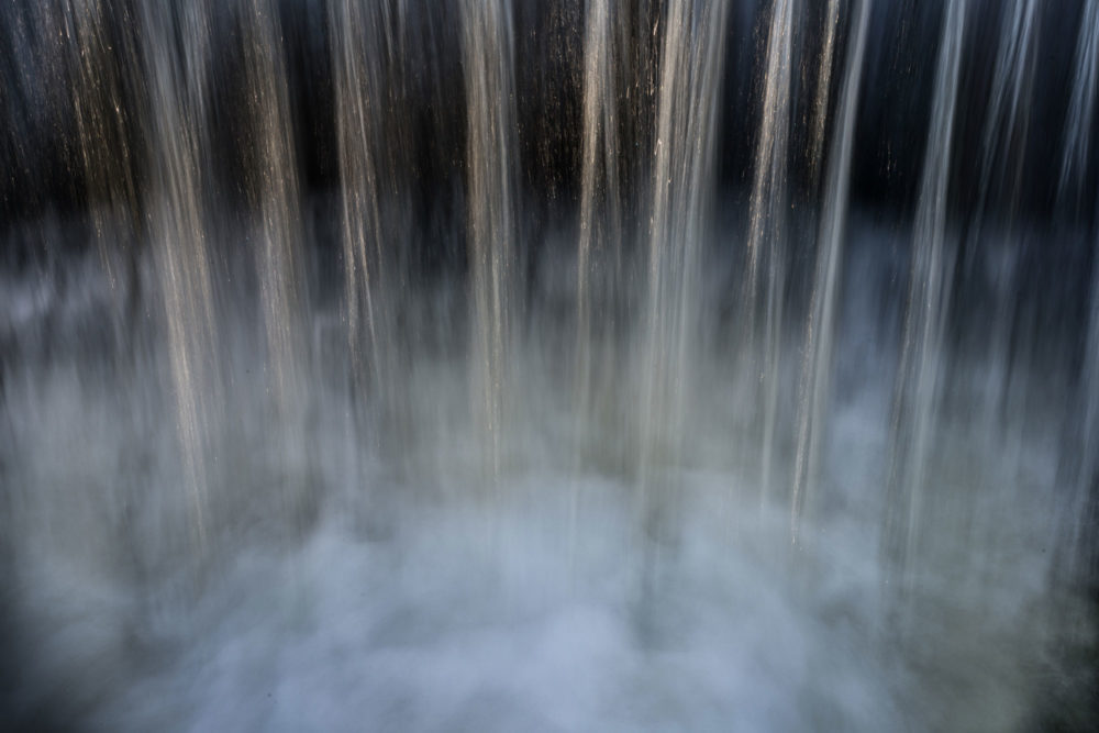 Waterfall, Montgomery Pinetum