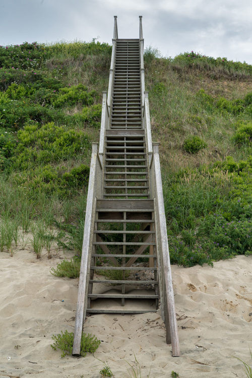 Hinckley Beach Stairway, Nantucket