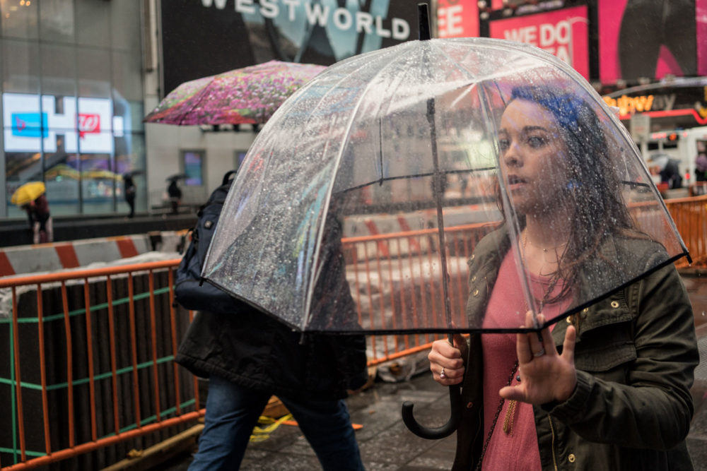 Umbrella, Times Square