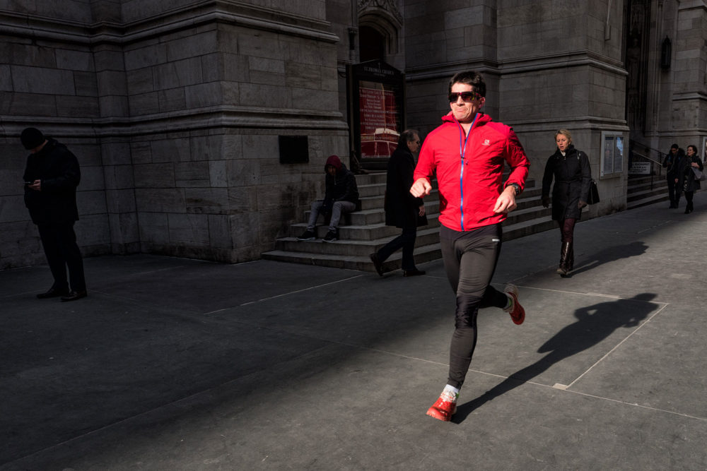 Runner in Red, Fifth Avenue