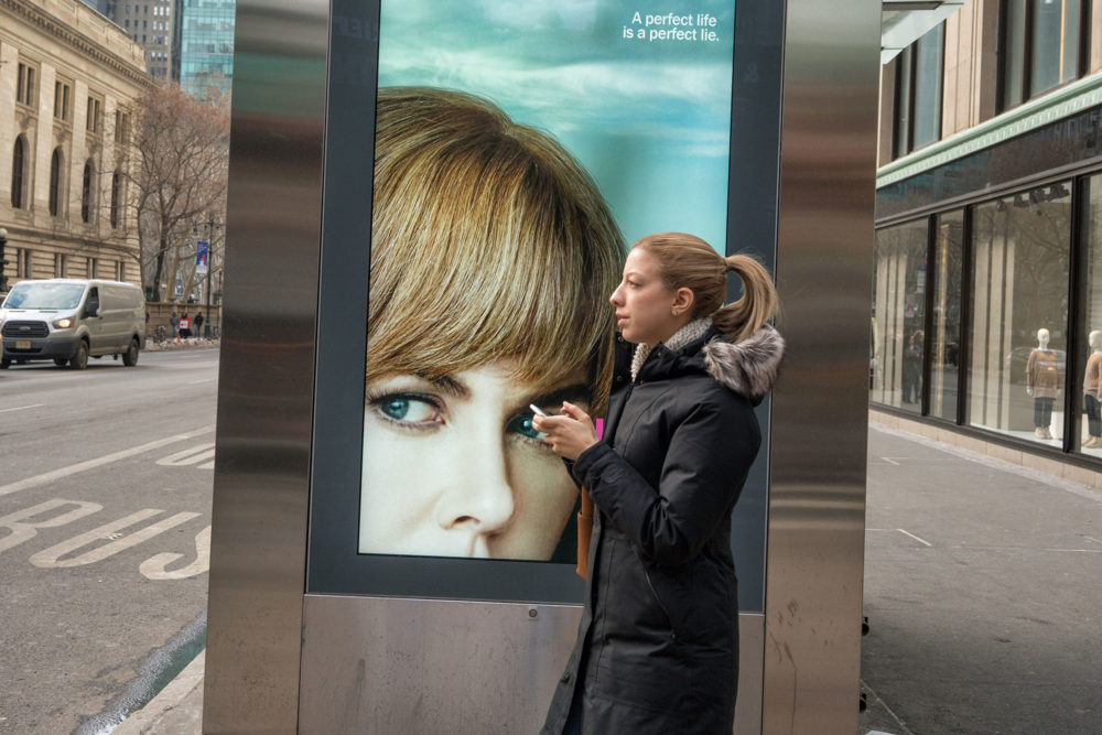 Kiosk Advertisement, Fifth Avenue