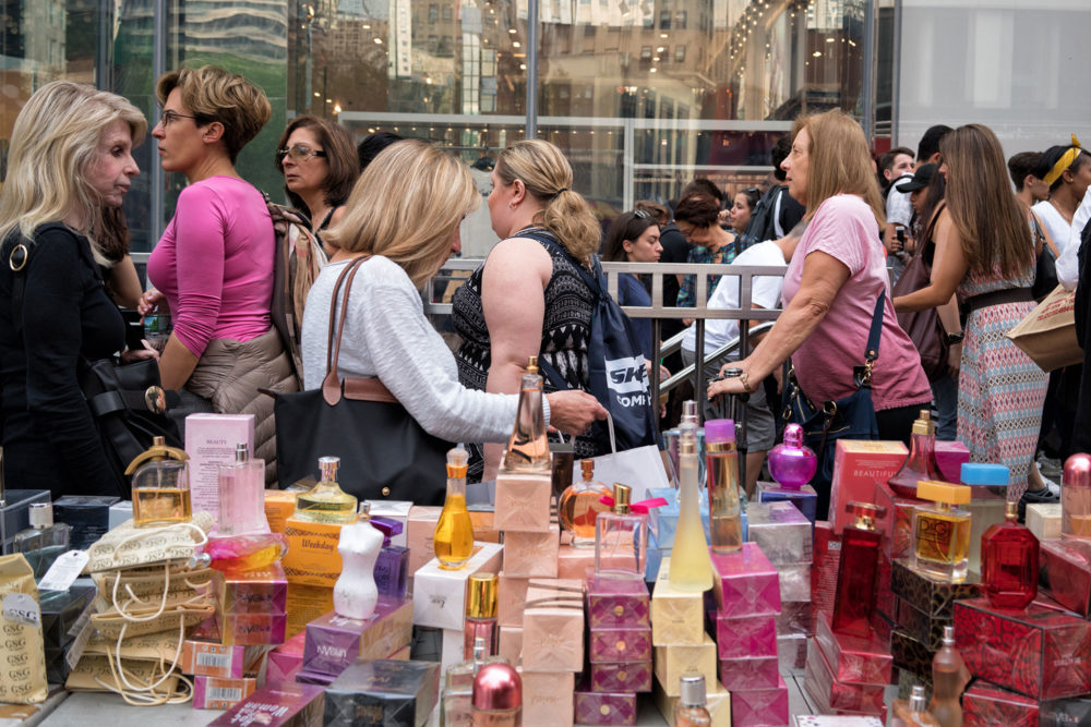 Perfume and Crowd, 34th Street