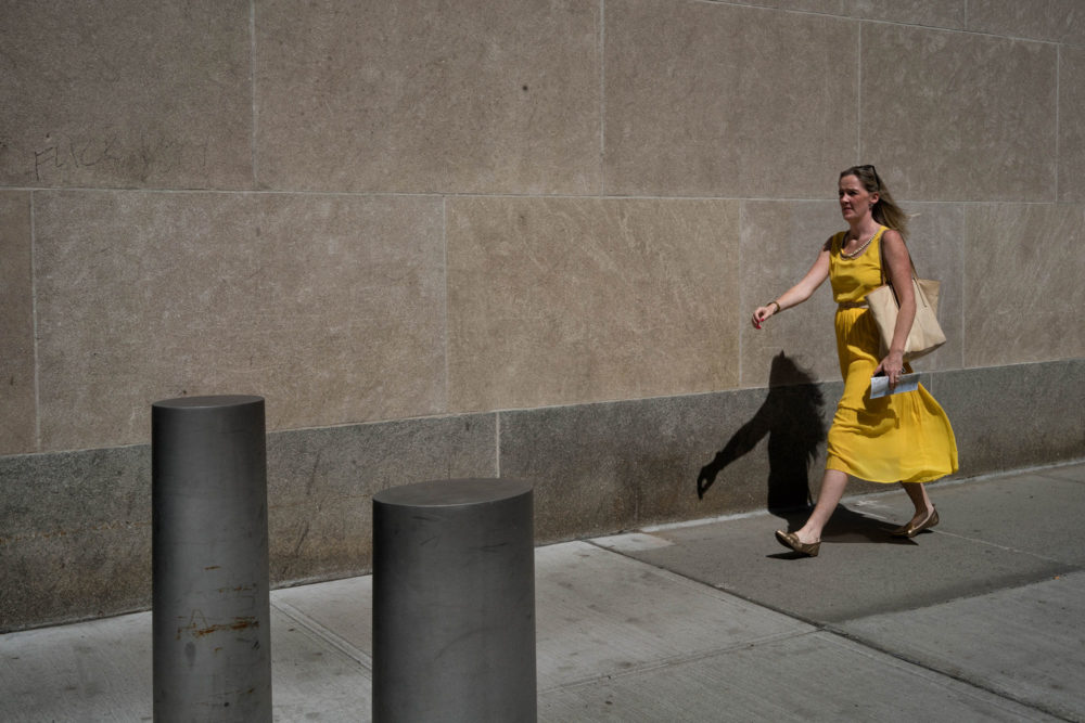 Woman in Yellow, Church Street