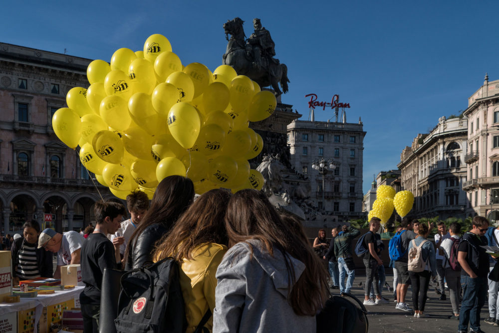 Balloons, Piazza del Duomo, Milan