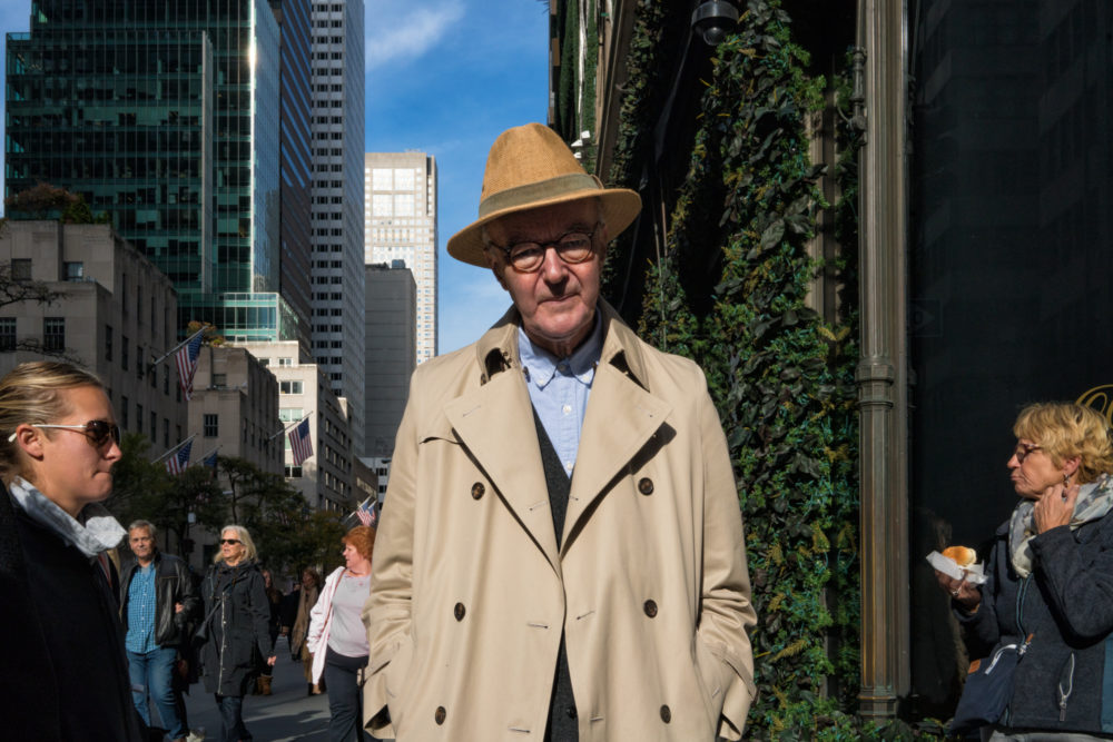 Trench Coat and Fedora, Fifth Avenue