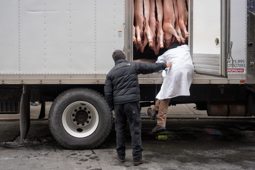 Pig Delivery, Mott Street