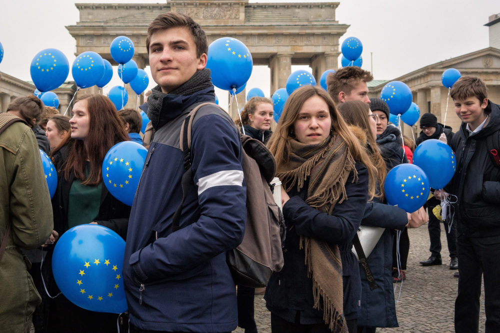 Blue Balloons, Pariser Platz #1