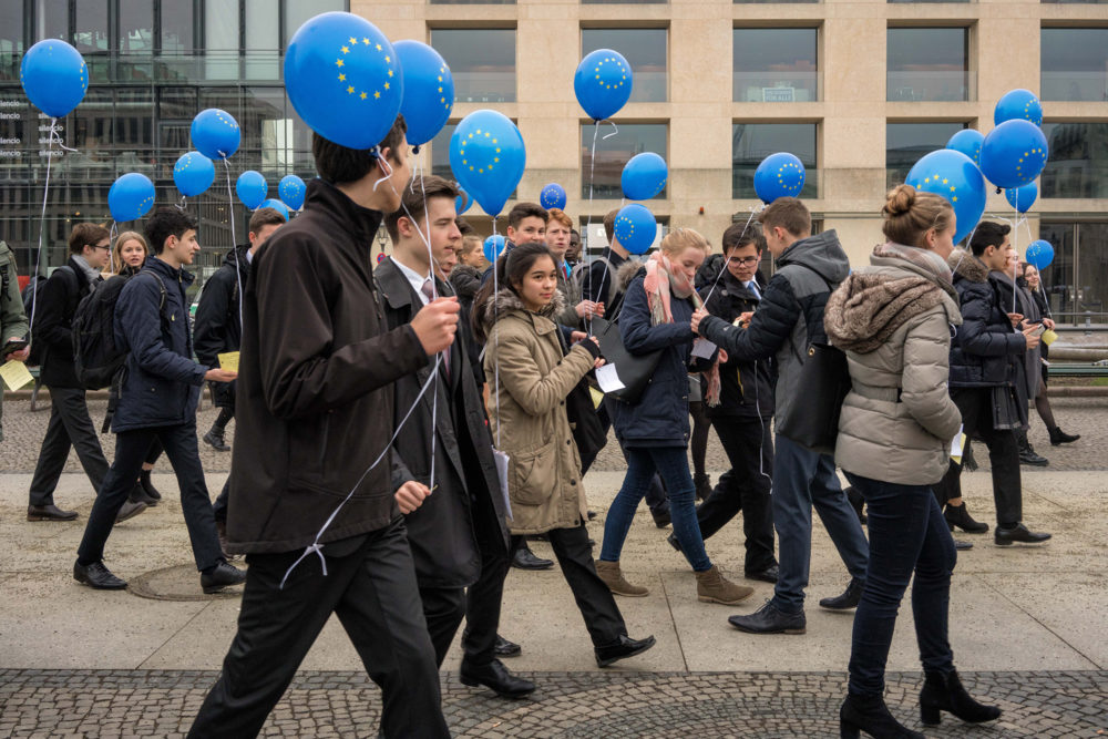 Blue Balloons, Pariser Platz #3