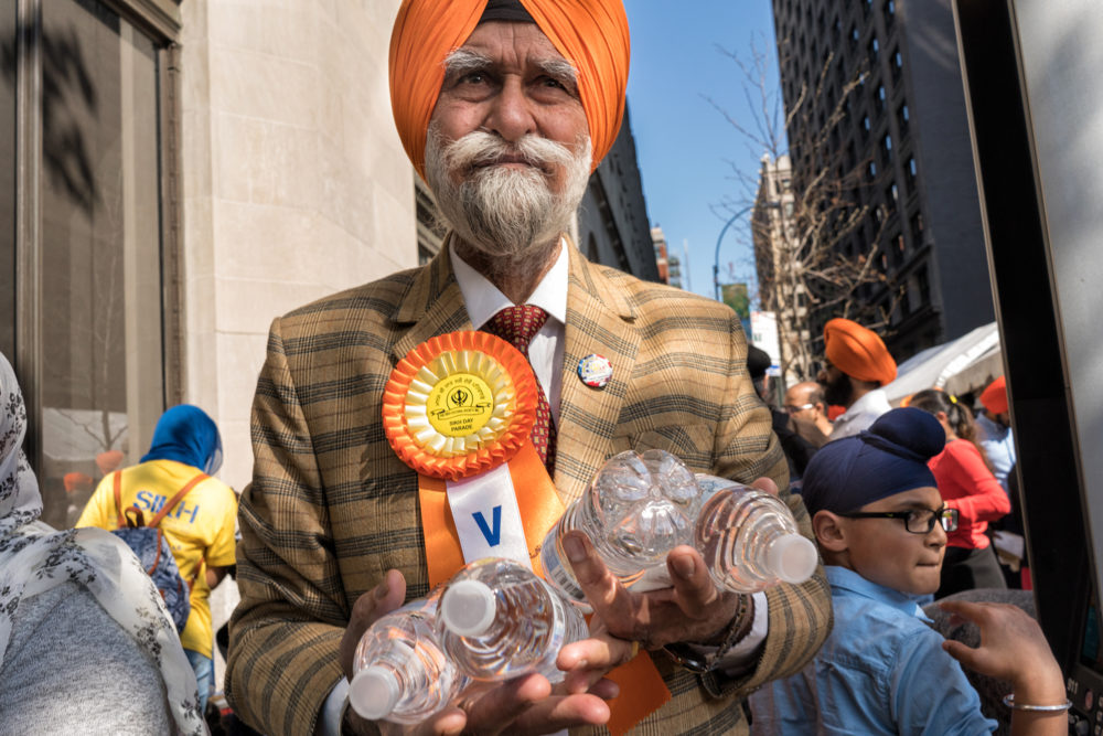 Water Bottles, Sikh Parade