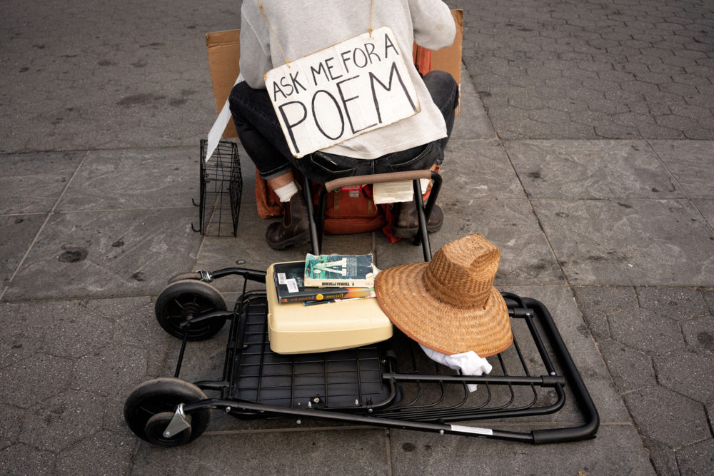Poetry, Washington Square Park