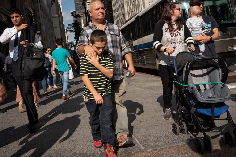 Father and Son, Fifth Avenue