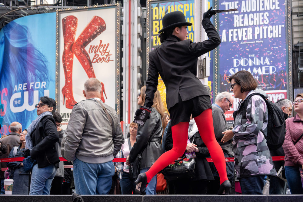 Kinky Boots, Times Square