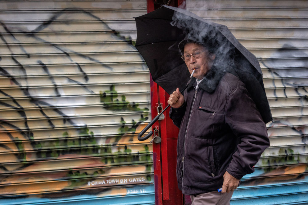 Chinatown in the Rain #1