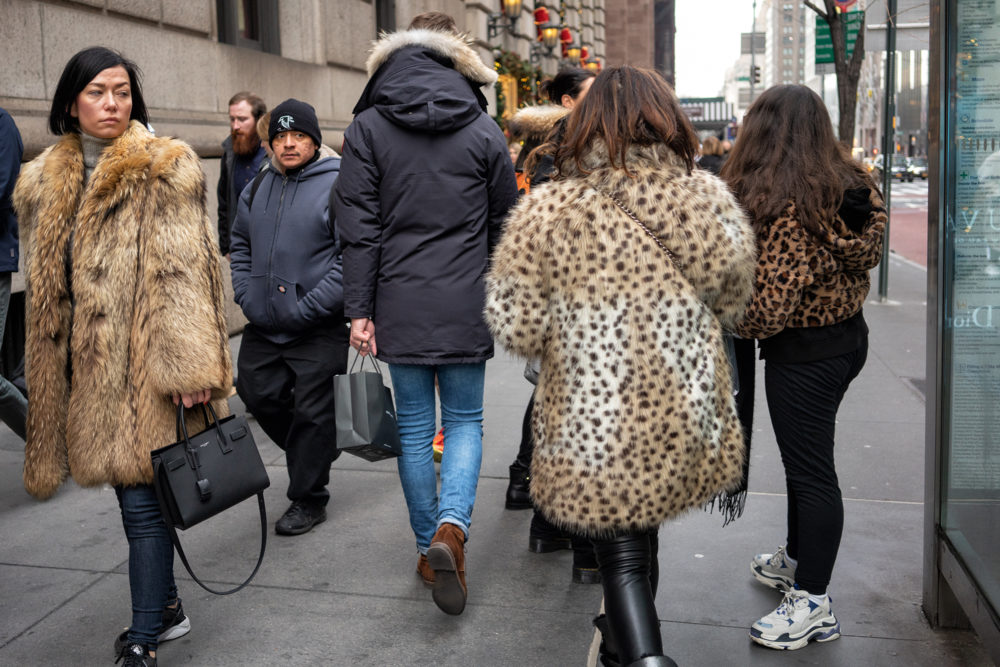 Fur Coats on Fifth Avenue