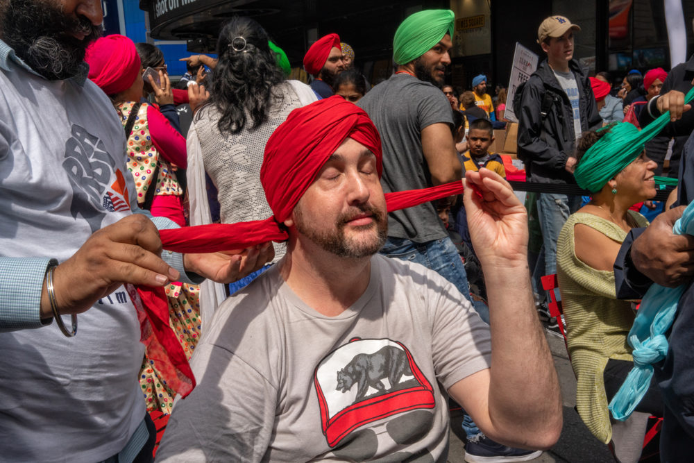 Times Square Turban Day #1