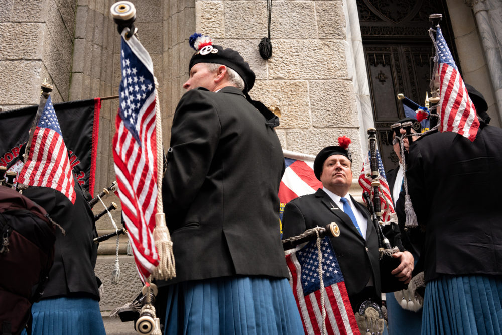 Flags and Kilts, St. Patrick's Cathedral