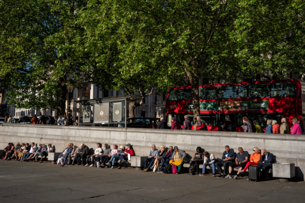 Trafalgar Square, Afternoon